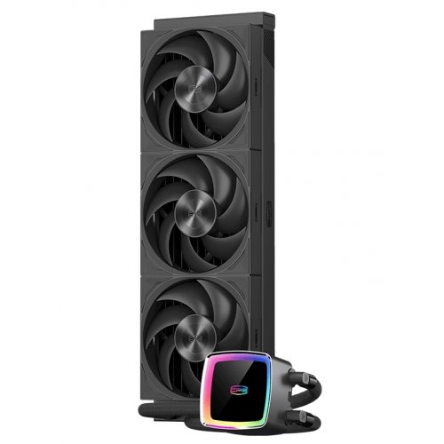 Готова СВО PCCooler DE360 Max Black купити в Україні: Київ, Львів, Хмельницький, Тернопіль | Перевірка сумісності, низька ціна, відгуки, характеристики від TELEMART фото