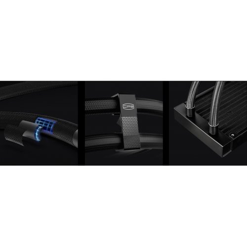 Готова СВО PCCooler DE360 Max Black купити в Україні: Київ, Львів, Хмельницький, Тернопіль | Перевірка сумісності, низька ціна, відгуки, характеристики від TELEMART фото