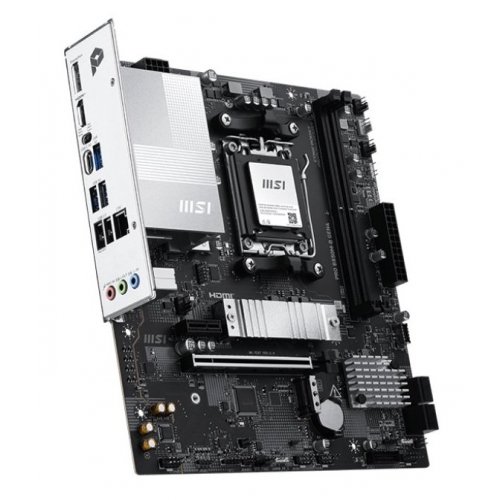 Материнская плата MSI PRO B850M-B GEN4 (sAM5, AMD B850) купить в Украине: Киев, Днепр, Харьков, Одесса  | Проверка совместимости, низкая цена, отзывы, характеристики от TELEMART фото