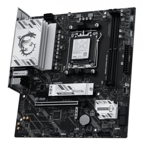 Материнская плата MSI B850M GAMING WIFI6E (sAM5, AMD B850) купить в Украине: Киев, Днепр, Харьков, Одесса  | Проверка совместимости, низкая цена, отзывы, характеристики от TELEMART фото