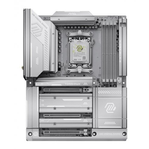 Материнская плата MSI MAG X870E TOMAHAWK MAX WIFI PZ (sAM5, AMD X870E) купить в Украине: Киев, Днепр, Харьков, Одесса  | Проверка совместимости, низкая цена, отзывы, характеристики от TELEMART фото