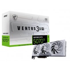Видеокарта MSI GeForce RTX 5070 Ti VENTUS 3X PZ OC 16384MB (RTX 5070 Ti 16G VENTUS 3X PZ OC)