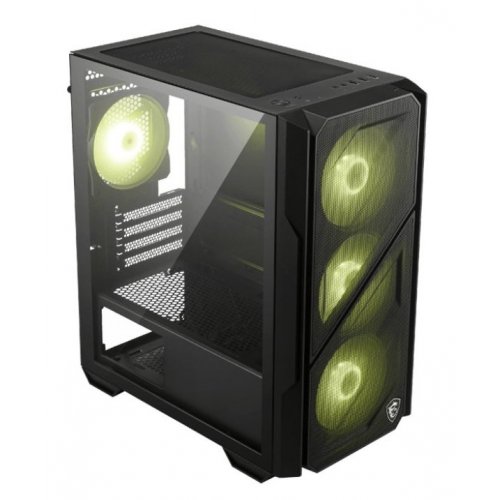 Корпус MSI MAG FORGE M110R AirFlow без БЖ Black купити в Україні: Київ, Львів, Хмельницький, Тернопіль | Перевірка сумісності, низька ціна, відгуки, характеристики від TELEMART фото