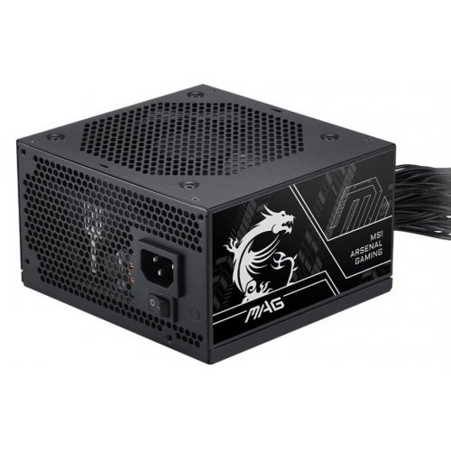 Блок питания MSI MAG 650W PCIE5 (A650BN III) купить в Украине: Киев, Днепр, Харьков, Одесса  | Проверка совместимости, низкая цена, отзывы, характеристики от TELEMART фото