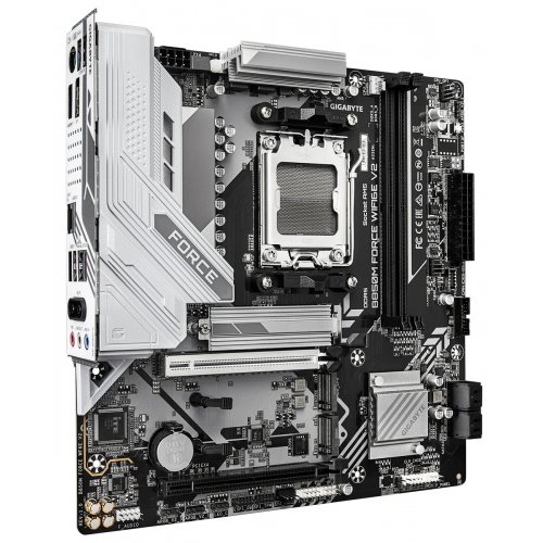 Материнская плата Gigabyte B850M FORCE WIFI6E V2 (sAM5, AMD B850) купить в Украине: Киев, Днепр, Харьков, Одесса  | Проверка совместимости, низкая цена, отзывы, характеристики от TELEMART фото