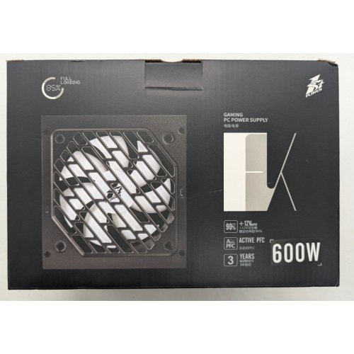 Блок живлення 1stPlayer PS-600FK 600W (FK-600-BK-EU) (Відновлено продавцем, 816952) купити в Україні: Київ, Львів, Хмельницький, Тернопіль | Перевірка сумісності, низька ціна, відгуки, характеристики від TELEMART фото