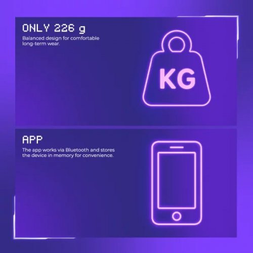 Наушники Proove Gaming Glimmer (WHGL00022017) White/Purple купить в Украине: Киев, Днепр, Харьков, Одесса  | Низкая цена, отзывы, характеристики от TELEMART фото