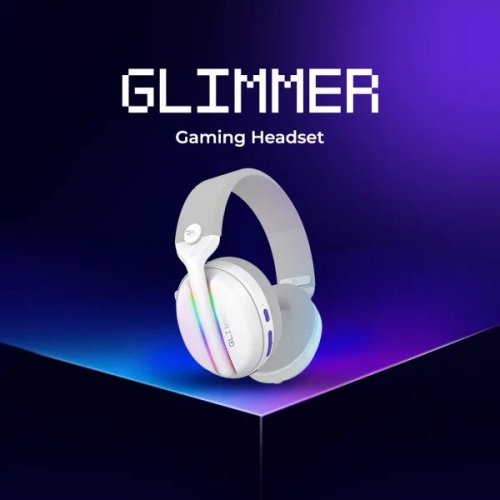 Наушники Proove Gaming Glimmer (WHGL00022017) White/Purple купить в Украине: Киев, Днепр, Харьков, Одесса  | Низкая цена, отзывы, характеристики от TELEMART фото