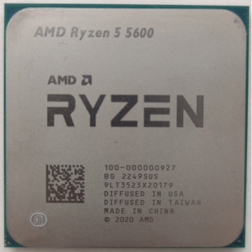 Процесор AMD Ryzen 5 5600 3.5(4.4)GHz 32MB sAM4 Tray (100-000000927) (Відновлено продавцем, 816982) купити в Україні: Київ, Львів, Хмельницький, Тернопіль | Перевірка сумісності, низька ціна, відгуки, характеристики від TELEMART фото