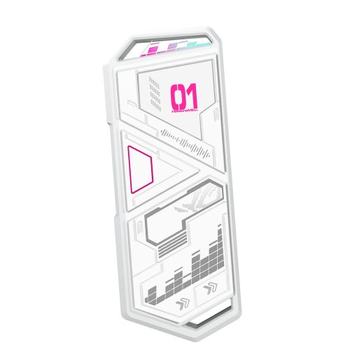 Зовнішня кишеня Asus ROG Strix Arion Hatsune Miku Edition M.2 SSD to USB 3.2 (90DD02H1-M09010) White купити в Україні: Київ, Львів, Хмельницький, Тернопіль | Низька ціна, відгуки, характеристики від TELEMART фото