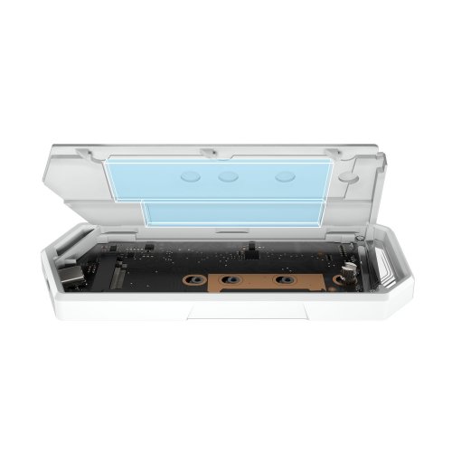 Зовнішня кишеня Asus ROG Strix Arion Hatsune Miku Edition M.2 SSD to USB 3.2 (90DD02H1-M09010) White купити в Україні: Київ, Львів, Хмельницький, Тернопіль | Низька ціна, відгуки, характеристики від TELEMART фото