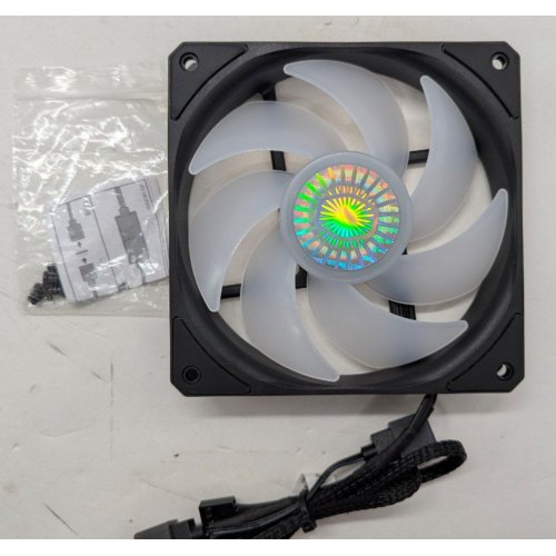Кулер для корпуса Cooler Master SickleFlow 120 ARGB (MFX-B2DN-18NPA-R1) (Восстановлено продавцом, 817043) купить в Украине: Киев, Днепр, Харьков, Одесса  | Проверка совместимости, низкая цена, отзывы, характеристики от TELEMART фото