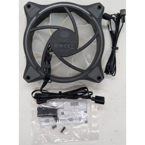 Кулер для корпуса Cooler Master MasterFan MF120 Halo ARGB (MFL-B2DN-18NPA-R1) (Восстановлено продавцом, 817050) купить в Украине: Киев, Днепр, Харьков, Одесса  | Проверка совместимости, низкая цена, отзывы, характеристики от TELEMART фото
