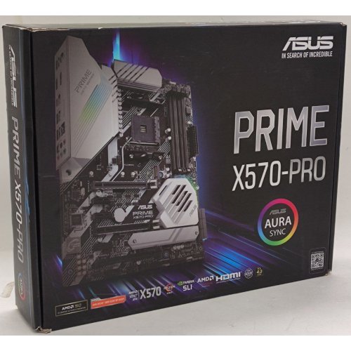 Материнська плата Asus PRIME X570-PRO (sAM4, AMD X570) (Відновлено продавцем, 817061) купити в Україні: Київ, Львів, Хмельницький, Тернопіль | Перевірка сумісності, низька ціна, відгуки, характеристики від TELEMART фото