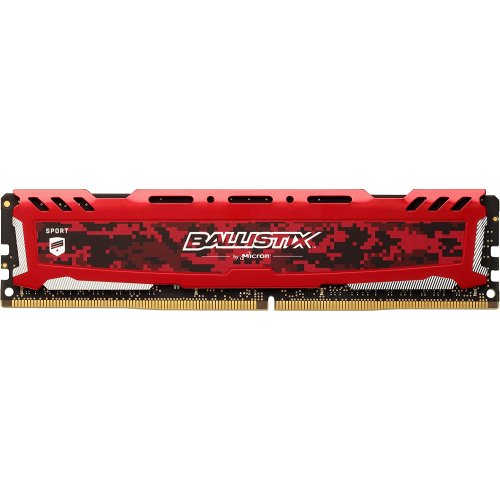 

Crucial DDR4 4GB 2666Mhz Ballistix Sport LT (BLS4G4D26BFSE) Red