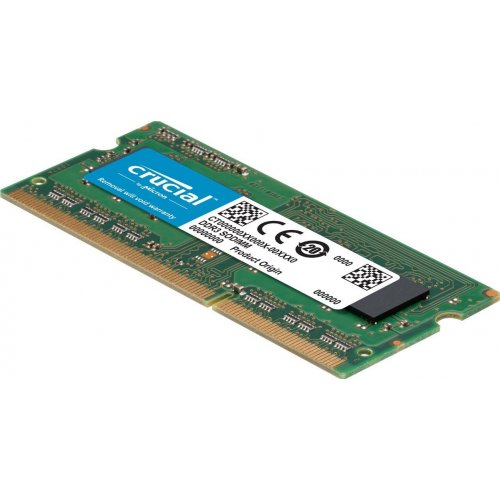 Продати ОЗП Crucial SODIMM DDR3 4GB 1600Mhz (CT4G3S160BMCEU) за Trade-In у інтернет-магазині Телемарт - Київ, Дніпро, Україна фото