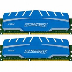 ОЗУ Crucial DDR3 8GB (2x4GB) 1600Mhz Ballistix Sport (BLS2C4G3D169DS3CEU)