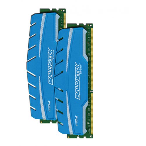 Продать ОЗУ Crucial DDR3 8GB (2x4GB) 1600Mhz Ballistix Sport (BLS2C4G3D169DS3CEU) по Trade-In интернет-магазине Телемарт - Киев, Днепр, Украина фото