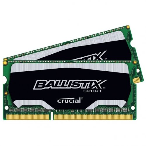 Продать ОЗУ Crucial SODIMM DDR3 8GB (2x4GB) 1866Mhz Ballistix Sport (BLS2K4G3N18AES4) по Trade-In интернет-магазине Телемарт - Киев, Днепр, Украина фото