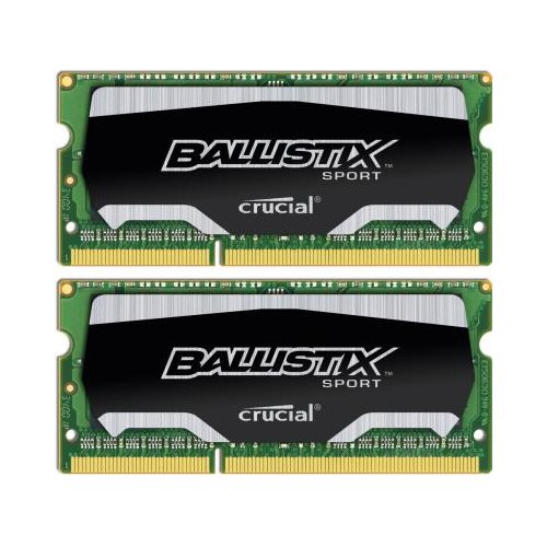 Продать ОЗУ Crucial SODIMM DDR3 8GB (2x4GB) 1866Mhz Ballistix Sport (BLS2K4G3N18AES4) по Trade-In интернет-магазине Телемарт - Киев, Днепр, Украина фото