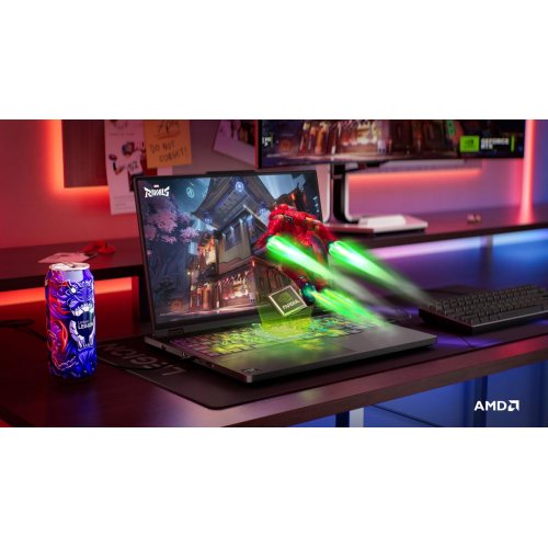 Ноутбук Lenovo Legion Pro 5 16AFR10 (83F2002RRA) Eclipse Black купити в Україні: Київ, Львів, Хмельницький, Тернопіль | Низька ціна, відгуки, характеристики від TELEMART фото
