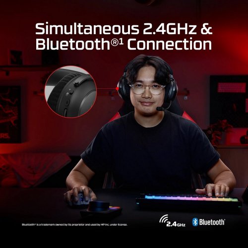 Навушники HyperX Cloud Alpha 2 Wireless (AJ5C7AA) Black купити в Україні: Київ, Львів, Хмельницький, Тернопіль | Низька ціна, відгуки, характеристики від TELEMART фото