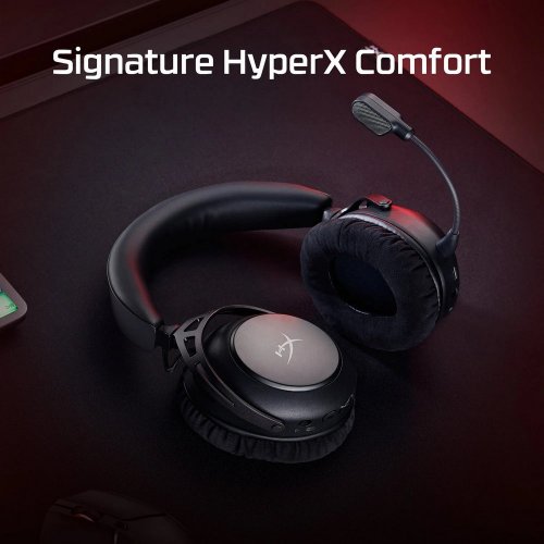 Навушники HyperX Cloud Alpha 2 Wireless (AJ5C7AA) Black купити в Україні: Київ, Львів, Хмельницький, Тернопіль | Низька ціна, відгуки, характеристики від TELEMART фото