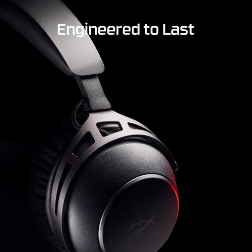 Навушники HyperX Cloud Alpha 2 Wireless (AJ5C7AA) Black купити в Україні: Київ, Львів, Хмельницький, Тернопіль | Низька ціна, відгуки, характеристики від TELEMART фото