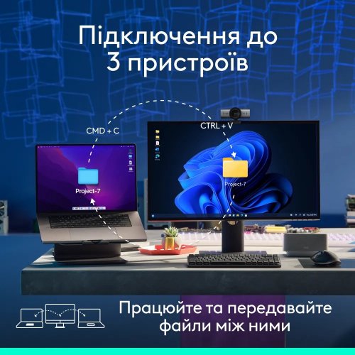 Миша Logitech MX Master 3S Performance Wireless (910-007501) Graphite купити в Україні: Київ, Львів, Хмельницький, Тернопіль | Низька ціна, відгуки, характеристики від TELEMART фото