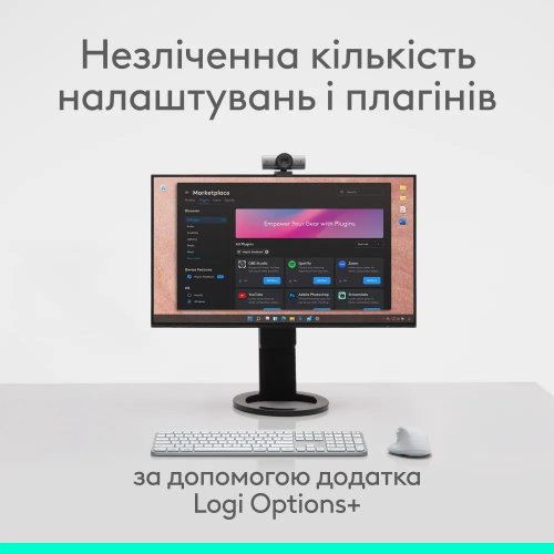 Мышка Logitech MX Master 4 Performance Wireless (910-007563) Pale Gray купить в Украине: Киев, Днепр, Харьков, Одесса  | Низкая цена, отзывы, характеристики от TELEMART фото