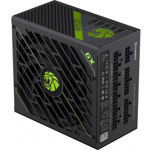 Блок питания GAMEMAX GX-1250 PRO 1250W PCIE5.1 (GX-1250 PRO ATX3.1 PCIE5.1) Black купить в Украине: Киев, Днепр, Харьков, Одесса  | Проверка совместимости, низкая цена, отзывы, характеристики от TELEMART фото