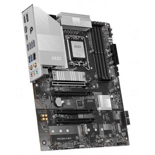 Уценка материнская плата MSI PRO Z890-S WIFI (s1851, Intel Z890) (Следы использования, 817332) купить в Украине: Киев, Днепр, Харьков, Одесса  | Проверка совместимости, низкая цена, отзывы, характеристики от TELEMART фото