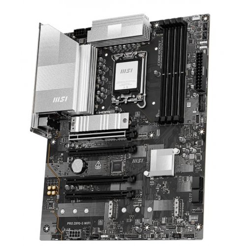 Уценка материнская плата MSI PRO Z890-S WIFI (s1851, Intel Z890) (Следы использования, 817332) купить в Украине: Киев, Днепр, Харьков, Одесса  | Проверка совместимости, низкая цена, отзывы, характеристики от TELEMART фото