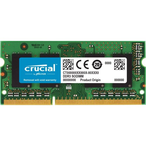 

ОЗУ Crucial SODIMM DDR3 8GB 1600Mhz (CT8G3S160BM)