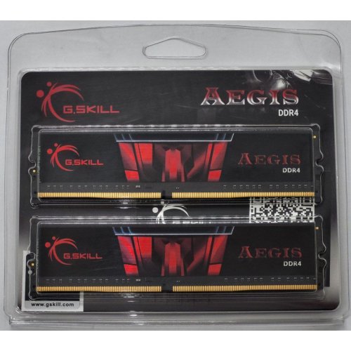 Озп G.Skill DDR4 16GB (2x8GB) 3200Mhz Aegis (F4-3200C16D-16GIS) (Відновлено продавцем, 817416) купити в Україні: Київ, Львів, Хмельницький, Тернопіль | Перевірка сумісності, низька ціна, відгуки, характеристики від TELEMART фото
