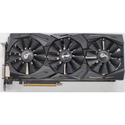 Видеокарта Asus ROG Radeon RX 580 STRIX OC 8192MB (ROG-STRIX-RX580-O8G-GAMING) (Восстановлено продавцом, 817438) купить в Украине: Киев, Днепр, Харьков, Одесса  | Проверка совместимости, низкая цена, отзывы, характеристики от TELEMART фото