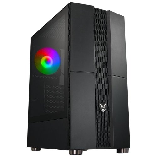 Корпус FSP CMT270 ARGB Tempered Glass без БП Black (Відновлено продавцем, 817463) купити в Україні: Київ, Львів, Хмельницький, Тернопіль, Івано-Франківськ | Перевірка сумісності, низька ціна, відгуки, характеристики від TELEMART фото