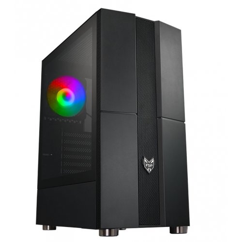 Корпус FSP CMT270 ARGB Tempered Glass без БП Black (Відновлено продавцем, 817463) купити в Україні: Київ, Львів, Хмельницький, Тернопіль, Івано-Франківськ | Перевірка сумісності, низька ціна, відгуки, характеристики від TELEMART фото