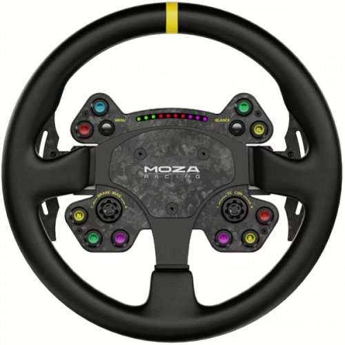 Руль MOZA Racing RS V2 Steering for PC (RS25_Moza) Black купить в Украине: Киев, Днепр, Харьков, Одесса  | Низкая цена, отзывы, характеристики от TELEMART фото