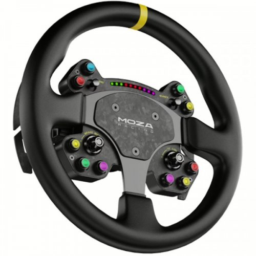 Руль MOZA Racing RS V2 Steering for PC (RS25_Moza) Black купить в Украине: Киев, Днепр, Харьков, Одесса  | Низкая цена, отзывы, характеристики от TELEMART фото