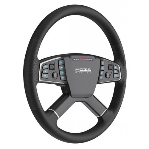 Руль MOZA Racing TSW Truck (RS060_Moza) Black купить в Украине: Киев, Днепр, Харьков, Одесса  | Низкая цена, отзывы, характеристики от TELEMART фото