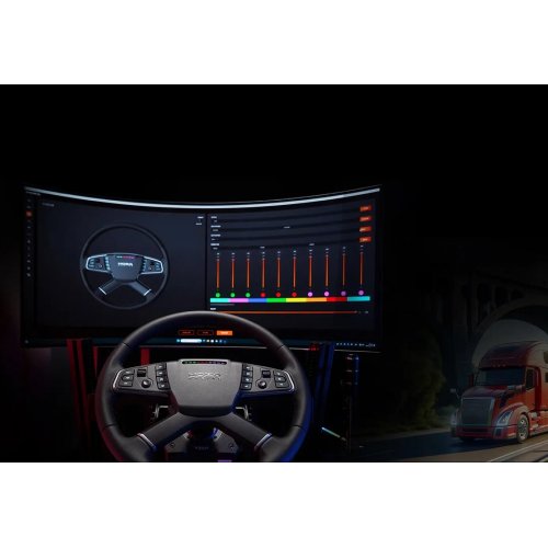 Руль MOZA Racing TSW Truck (RS060_Moza) Black купить в Украине: Киев, Днепр, Харьков, Одесса  | Низкая цена, отзывы, характеристики от TELEMART фото