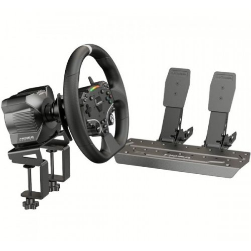 Ігрове кермо та педалі MOZA Racing R3 Racing Bundle for Xbox/PC (RS053_Moza) Black купити в Україні: Київ, Львів, Хмельницький, Тернопіль | Низька ціна, відгуки, характеристики від TELEMART фото