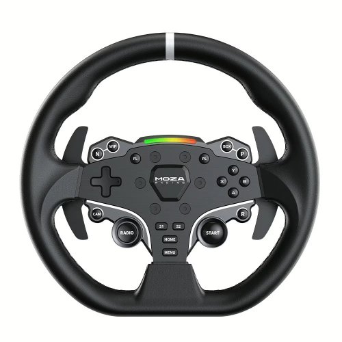 Ігрове кермо та педалі MOZA Racing R5 Racing Bundle for PC (RS20_Moza) Black купити в Україні: Київ, Львів, Хмельницький, Тернопіль | Низька ціна, відгуки, характеристики від TELEMART фото