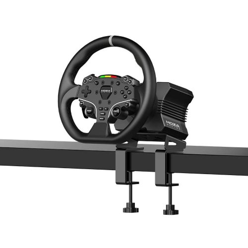 Ігрове кермо та педалі MOZA Racing R5 Racing Bundle for PC (RS20_Moza) Black купити в Україні: Київ, Львів, Хмельницький, Тернопіль | Низька ціна, відгуки, характеристики від TELEMART фото