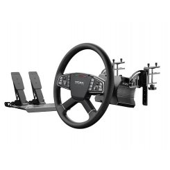 Ігрове кермо та педалі MOZA Racing R5 Trucking Bundle for PC (RS071_Moza) Black