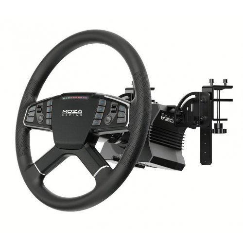 Игровой руль и педали MOZA Racing R5 Trucking Bundle for PC (RS071_Moza) Black купить в Украине: Киев, Днепр, Харьков, Одесса  | Низкая цена, отзывы, характеристики от TELEMART фото