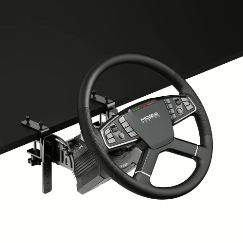 Игровой руль и педали MOZA Racing R5 Trucking Bundle for PC (RS071_Moza) Black купить в Украине: Киев, Днепр, Харьков, Одесса  | Низкая цена, отзывы, характеристики от TELEMART фото