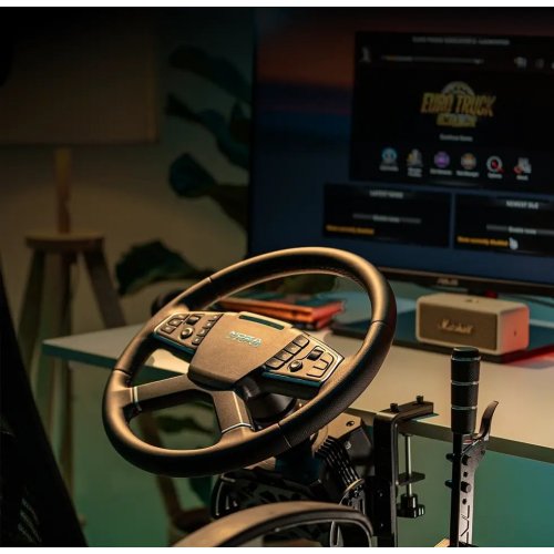 Игровой руль и педали MOZA Racing R5 Trucking Bundle for PC (RS071_Moza) Black купить в Украине: Киев, Днепр, Харьков, Одесса  | Низкая цена, отзывы, характеристики от TELEMART фото