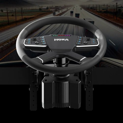 Игровой руль и педали MOZA Racing R5 Trucking Bundle for PC (RS071_Moza) Black купить в Украине: Киев, Днепр, Харьков, Одесса  | Низкая цена, отзывы, характеристики от TELEMART фото